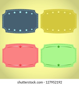 Vintage and retro design badge, vector illustration