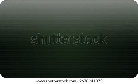 A vintage retro digital vector graphic overlay. Old green CRT screen overlay with glare and horizontal lines. Green retro template for text for 80's retro display overlay with round corners.