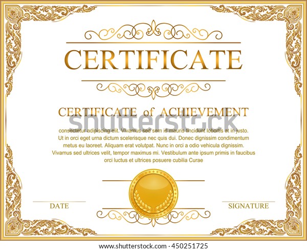 2,008 Thailand Certificate Border Images, Stock Photos & Vectors ...