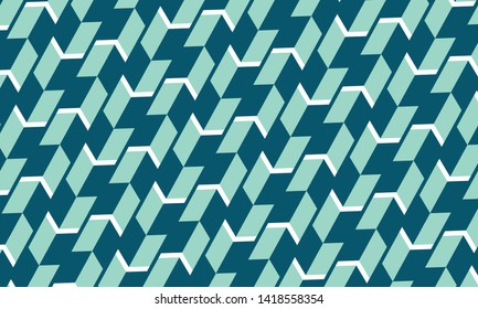 Vintage retro geometric arrow pattern
