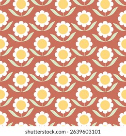 Vintage Retro Geometric Seamless Pattern for Fabric 02, geometric floral,Abstract flower, Vintage style.Design for Digital paper,Fabric print,Textile,Wallpaper,Packaging,wrapping paper,Home decor.
