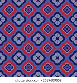 Vintage Retro Geometric Seamless Pattern for Fabric 04, geometric floral,Abstract flower, Vintage style.Design for Digital paper,Fabric print,Textile,Wallpaper,Packaging,wrapping paper,Home decor.
