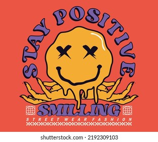 diseño gráfico vintage y retro para la ropa creativa, con texto permaneciendo en serpenteo positivo para la ropa de calle y el diseño de camisetas de estilo urbano, capuchas, etc.