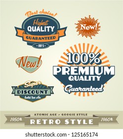 Vintage and retro labels \ logo