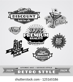Vintage and retro labels \ logo