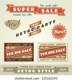 Vintage and retro labels \ logo
