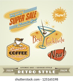 Vintage and retro labels \ logo