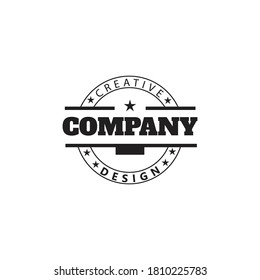 Vintage Retro Logo. This Logo Is 100% Unique And Re-usable. You Can Download This Logo And Edit Your Company Name.