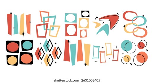 Vintage Retro Mid-Century Vector Collection