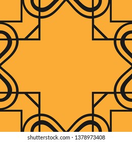 Vintage retro modern art deco ornamental seamless pattern