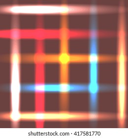 Vintage retro neon vector abstract background illustration