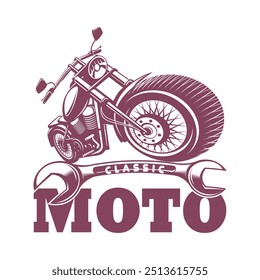 Vintage Retro Original Old Brand Classic Motorcycle And Legendary Motor Biker  Vector Tshirt Design Illustration