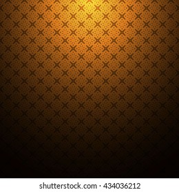 vintage retro pattern gold brown black light background vector