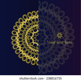 Vintage retro pattern. Vector illustration. template, invitation