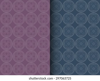 vintage retro patterned background