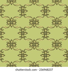 Vintage retro seamless pattern. Vector illustration