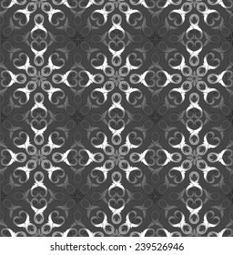 Vintage retro seamless pattern. Vector illustration