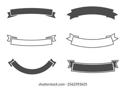 vintage and retro symbols, ribbons, frames, elements.