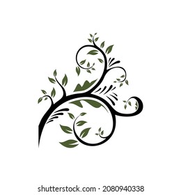 VINTAGE RETRO TREE LOGO DESIGN