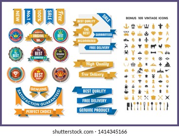 Vintage Retro Vector for banner, poster, flyer