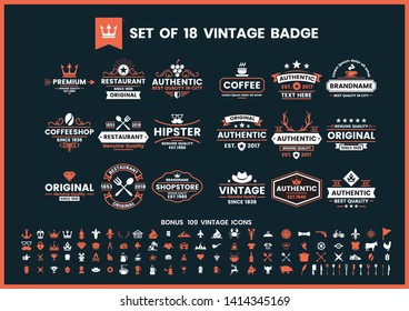 Vintage Retro Vector for banner, poster, flyer