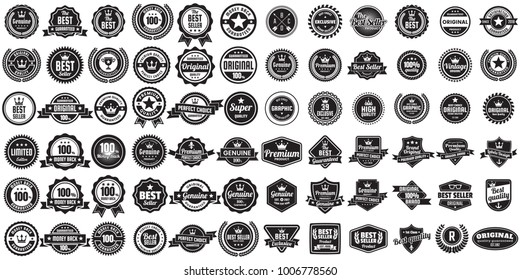 Vintage Retro Vector Logo for banner, poster, flyer