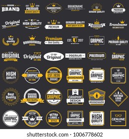 Vintage Retro Vector Logo for banner, poster, flyer