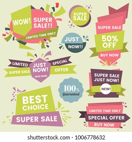 Vintage Retro Vector Logo for banner, poster, flyer