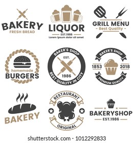 Vintage Retro Vector Logo for banner, poster, flyer