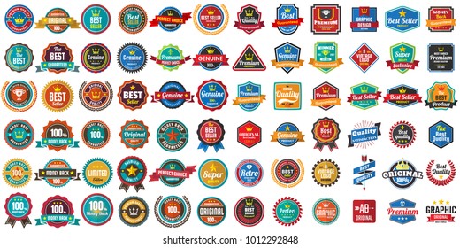 Vintage Retro Vector Logo for banner, poster, flyer