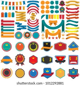 Vintage Retro Vector Logo for banner, poster, flyer