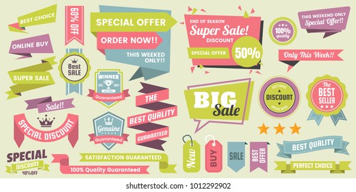 Vintage Retro Vector Logo for banner, poster, flyer