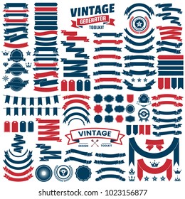 Vintage Retro Vector Logo for banner, poster, flyer