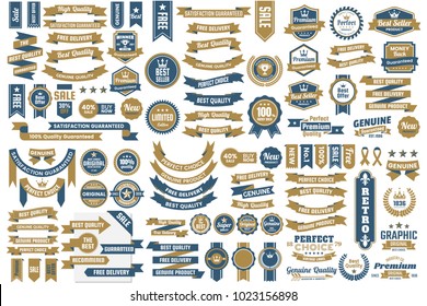 Vintage Retro Vector Logo for banner, poster, flyer