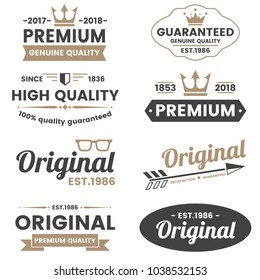 Vintage Retro Vector Logo for banner, poster, flyer