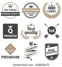 Vintage Retro Vector Logo for banner, poster, flyer