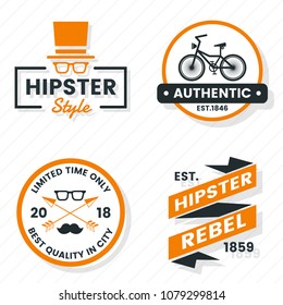 Vintage Retro Vector Logo for banner, poster, flyer
