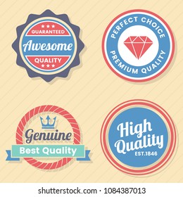 Vintage Retro Vector Logo for banner, poster, flyer