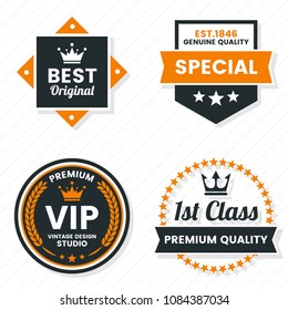 Vintage Retro Vector Logo for banner, poster, flyer
