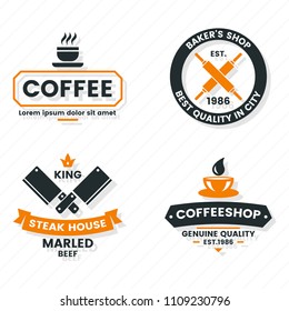 Vintage Retro Vector Logo for banner, poster, flyer