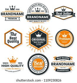 Vintage Retro Vector Logo for banner, poster, flyer