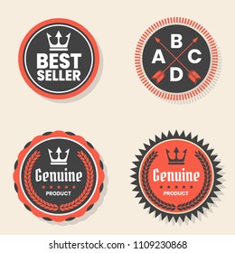 Vintage Retro Vector Logo for banner, poster, flyer