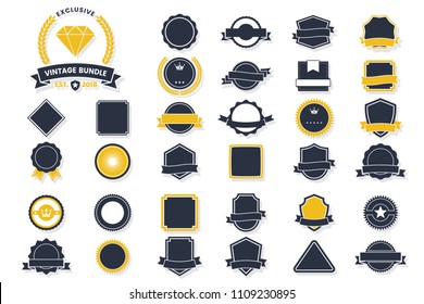 Vintage Retro Vector Logo for banner, poster, flyer