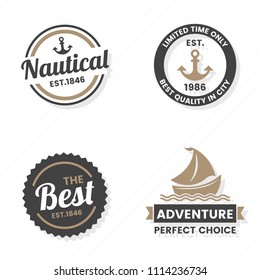 Vintage Retro Vector Logo for banner, poster, flyer