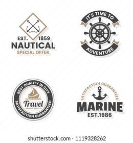 Vintage Retro Vector Logo for banner, poster, flyer