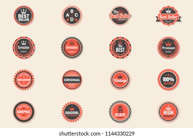 Vintage Retro Vector Logo for banner, poster, flyer