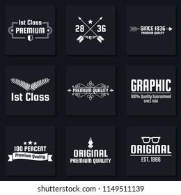 Vintage Retro Vector Logo for banner, poster, flyer