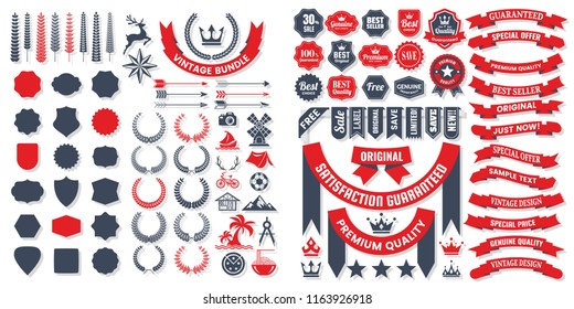 Vintage Retro Vector Logo for banner, poster, flyer