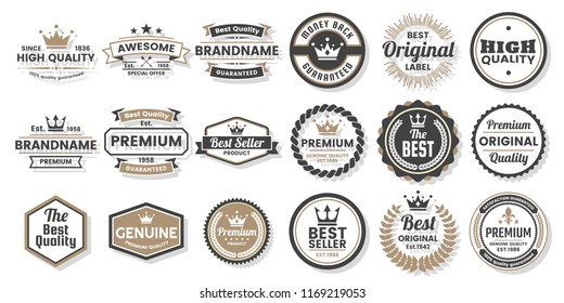 Vintage Retro Vector Logo for banner, poster, flyer