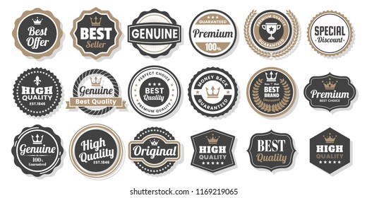 Vintage Retro Vector Logo for banner, poster, flyer